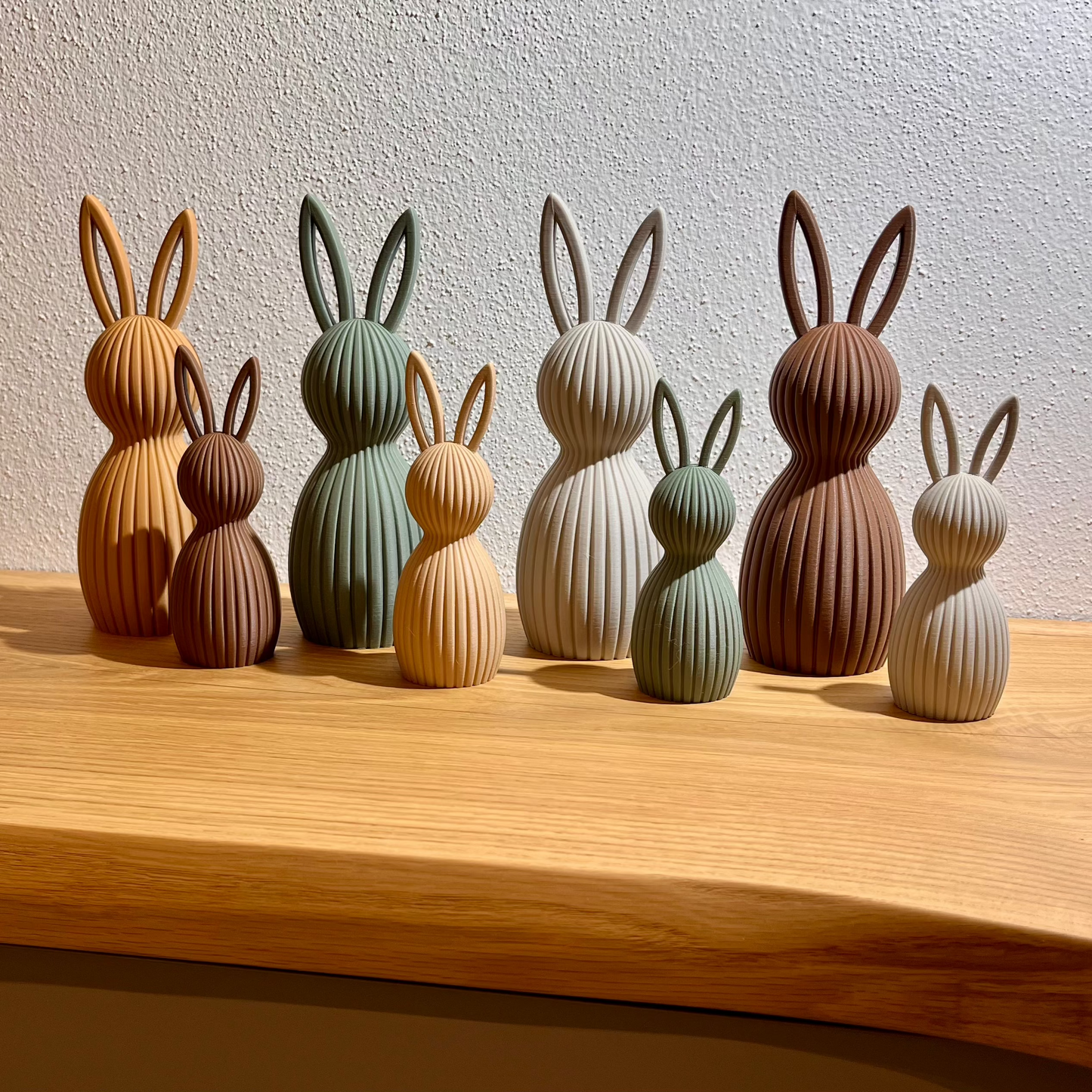Stehohr Deluxe | Der 3D-gedruckte Osterhase für stilvolle Osterdeko und nachhaltige Einrichtung