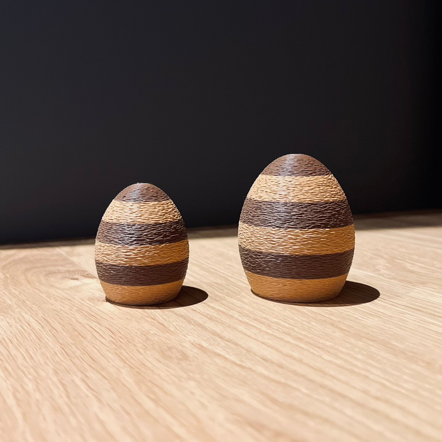 Deko Dotter | Bunte 3D-gedruckte Dekoeier auch im Bicolor-Set, perfekte Osterdeko für dein Zuhause